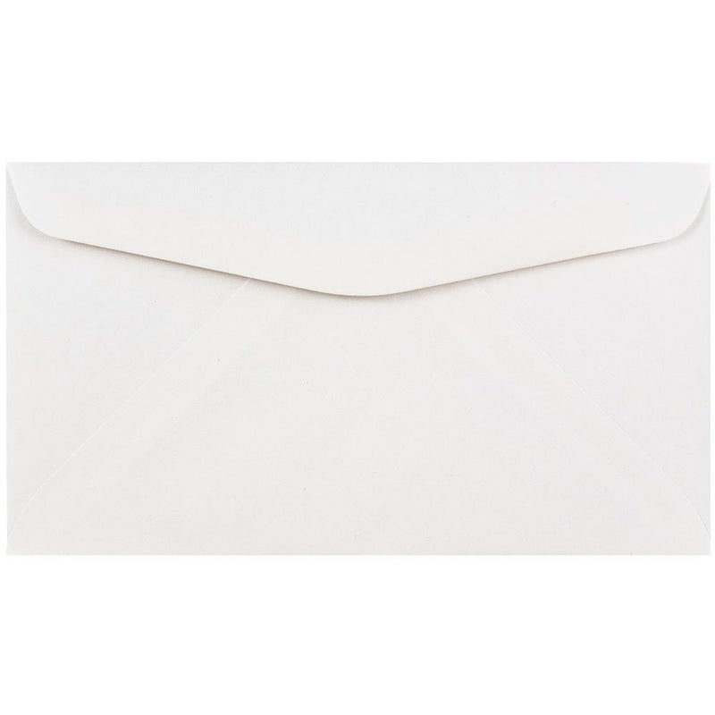 جام بايبر مغلفات جام بيبر التجارية رقم 6 3/4 - 3 5/8 × 6 1/2 - أبيض - 50 مغلفًا/عبوة - Image 1